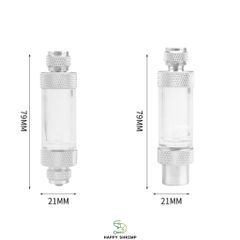 Đếm Giọt CO2 Wyin - Thiết Bị Đếm Giọt 1 Đầu và 2 Đầu Chất Liệu Acrylic Trong Suốt cho Bể Cá và Thủy Sinh