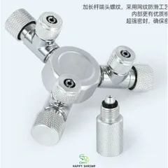 Van Chia CO2 ZRDR Chính Hãng - Phụ Kiện Thủy Sinh Chia 2 Chia 3 Tiết Kiệm Không Gian Cho Hồ Cá Thủy Sinh