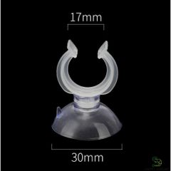 Nút Hít Kính Bể Cá - Giữ Ống Oxy CO2 Chắc Chắn, Tiện Dụng cho Bể Thủy Sinh, Nhiều Kích Cỡ Lựa Chọn