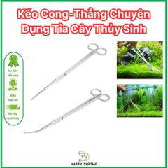 Kéo Cắt Tỉa Cây Thủy Sinh 25cm - Dụng Cụ Chuyên Nghiệp Bằng Thép Không Gỉ để Làm Gọn Hồ Cá