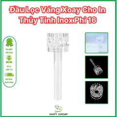 Đầu Lọc Váng Xoay Acrylic Trong Suốt Cho Máy Lọc Thủy Tinh F16 - Phụ Kiện Chăm Sóc Thú Cưng Siêu Đẹp