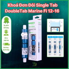 Khóa Đôi Đơn MARINE - Khoá Nối Đôi DoubleTab & Đơn SingleTab Cho Hệ Thống Lọc - Phụ Kiện Thủy Sinh Chất Lượng Cao
