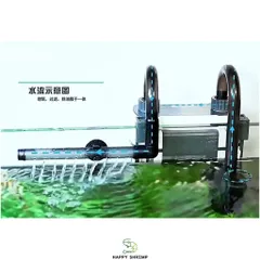 Máy Lọc Treo Xiaoli SunSun XBL 500-600 - Lọc Nước Tích Hợp Váng Xoay Chất Lượng Cao cho Bể Cá 50-60cm