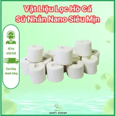 Sứ Nhẫn Nano Lọc Nước Bể Cá Cảnh - Vật Liệu Lọc Siêu Mịn, Tiết Kiệm Chi Phí, Hiệu Quả Lọc Cao