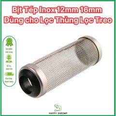 Bịt Tép Inox Đầu Cao Su - Sản Phẩm Chống Hút Cho Lọc Thủy Sinh Phi 12mm 16mm, An Toàn Cho Cá Tép, Chất Liệu Inox Chống Gỉ Sét