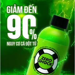 ZERO SHOCK 125ml - Giải Pháp Giảm Stress & Chống Sốc Cho Cá - Khử Clo & Độc Tố, Hỗ Trợ Phục Hồi Nhanh Sau Vận Chuyển
