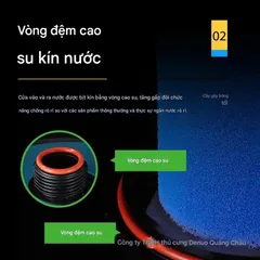 Lọc Phụ Marine 240A/240B Fi16 Trong Suốt - Lọc Thú Cưng Cao Cấp Kèm 2 Khoá Dòng Tiện Lợi, Chất Liệu Bền Bỉ