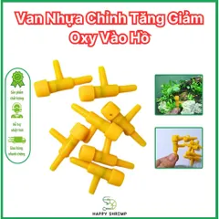 Van Điều Chỉnh Oxy Hồ Cá - Van Nhựa Tăng Giảm Lượng Oxy và CO2 Chất Lượng Cao Cho Bể Cá Tối Ưu