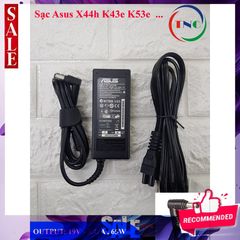 Sạc Laptop Asus X44H K43E 65W 19V 3.42A - Chân Cắm Thường 5.5mm, Hàng Nhập Khẩu, Bảo Hành 12 Tháng