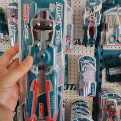 Kìm Cộng Lực Mini Total THT11386 - 8 Inch, Cắt Sắt Dễ Dàng, Thiết Kế Nhỏ Gọn, Dụng Cụ Cơ Khí Chính Hãng, Tay Cầm Chống Trượt