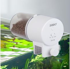 Máy Cho Cá Ăn Tự Động SOBO DA-08 - Thiết Bị Hẹn Giờ Chuyên Nghiệp 3 Chế Độ, Dung Tích 60-100g, Tiện Lợi Cho Người Nuôi Cá