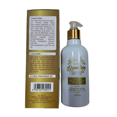 Sữa Tắm Gội Oganskin 230ml - Chăm Sóc Da Rôm Sảy, Mụn Nhọt, Dị Ứng Cho Người Lớn Và Trẻ Em, Không Kích Ứng Da