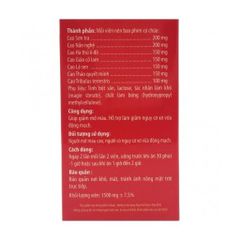 Viên Uống Giảm Mỡ Máu Kingphar - Hỗ Trợ Hạ Mỡ B bloodstream, Điều Hòa Cholesterol, Giảm Xơ Vữa Động Mạch - Hộp 40 Viên