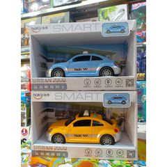 Mã 9901 - Hộp đồ chơi mô hình chiếc Xe ô tô TAXI, có nhạc và đèn phát sáng
