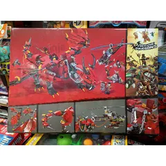 Mã 2082 - Xếp hình lắp ghép lê gô NINJA Rồng Lửa