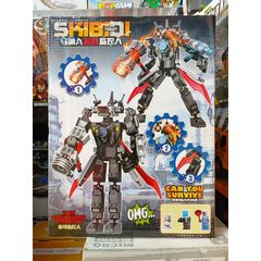 Hộp Lê Gô Lắp Ghép Mô Hình Robot SKIBIDI TOILET 035 - Đồ Chơi Trẻ Em 474 Mảnh Ghép Sáng Tạo, Thú Vị và Phát Triển Trí Tuệ