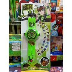 Bộ đồ chơi Đồng hồ BEN 10 có đèn soi chiếu hình phát sáng 8524 - Đồ chơi thú vị cho bé, phát triển kỹ năng giao tiếp và tư duy sáng tạo