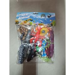 Bộ Đồ Chơi Mô Phỏng Động Vật Dưới Biển - Sea Animal 10 Con Khác Nhau, Đồ Chơi Giáo Dục Cho Trẻ Em, Tăng Cường Kỹ Năng Giao Tiếp