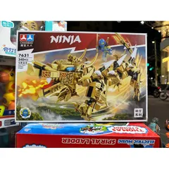 Bộ Đồ Chơi Xếp Hình Lắp Ghép NINJA Rồng Vàng - Phát Triển Trí Tuệ và Tư Duy Sáng Tạo Cho Trẻ Em