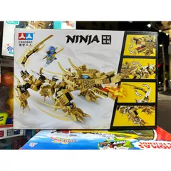 Bộ Đồ Chơi Xếp Hình Lắp Ghép NINJA Rồng Vàng - Phát Triển Trí Tuệ và Tư Duy Sáng Tạo Cho Trẻ Em