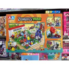 Bộ Xếp Hình Lắp Ghép Lê Gô ZOMBIES WAR 7241 - Đồ Chơi Trẻ Em 418 Chi Tiết, Phát Triển Trí Tuệ Và Tư Duy Sáng Tạo
