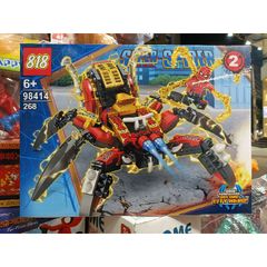 Hộp lê gô lắp ghép mô hình Người Nhện SUPER SPIDER 98414-2