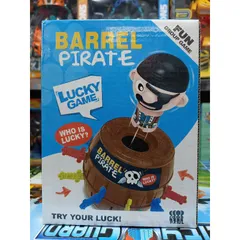 Trò Chơi Hải Tặc May Mắn Barrel Pirate Lucky Game - Đồ Chơi Trẻ Em An Toàn Giải Trí Tương Tác Cho Bé