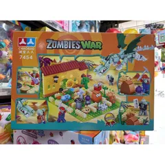 Bộ xếp hình lắp ghép lê gô ZOMBIES WAR 7454 – 416 chi tiết, sáng tạo mô hình thỏa sức cho bé, đồ chơi giáo dục phát triển tư duy
