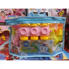 3620 Bộ đồ chơi xếp hình ROBOCAR POLI gồm 34 chi tiết (giao màu ngẫu nhiên)