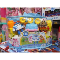 3620 Bộ đồ chơi xếp hình ROBOCAR POLI gồm 34 chi tiết (giao màu ngẫu nhiên)
