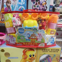 3620 Bộ đồ chơi xếp hình ROBOCAR POLI gồm 34 chi tiết (giao màu ngẫu nhiên)