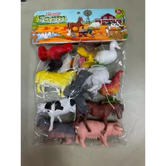 Bộ Đồ Chơi Mô Phỏng Động Vật Nuôi MY FARM - Gồm 12 Con Khác Nhau, Giúp Bé Phát Triển Kỹ Năng và Tư Duy Sáng Tạo