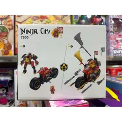 Bộ Xếp Hình Lắp Ghép Lê Gô NINJA City 7200 - 312 Chi Tiết, Đồ Chơi Sáng Tạo Giúp Bé Phát Triển Tư Duy và Khả Năng Sáng Tạo