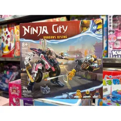 Bộ Xếp Hình Lắp Ghép Lê Gô NINJA City 80082 - Đồ Chơi 394 Chi Tiết Phát Triển Trí Tuệ và Sáng Tạo cho Trẻ Em