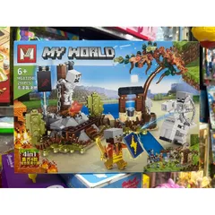 Bộ Xếp Hình Lắp Ghép Lê Gô MY WORLD 1335D - 298 Chi Tiết, Sáng Tạo và Giải Trí Cho Trẻ Em