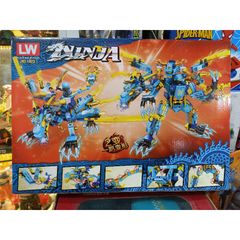 Hộp lê gô lắp ghép NINJA Rồng 1023-2