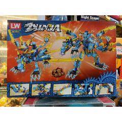 Hộp lê gô lắp ghép NINJA Rồng 1023-2