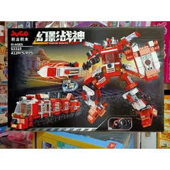 Hộp Lê Gô Lắp Ghép 2in1 Tàu Hoả và Robot 3310 - Bộ Đồ Chơi 412 Chi Tiết Sáng Tạo cho Trẻ Em