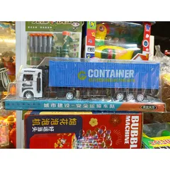 Hộp Lắp Ghép Xe Ô Tô Container Bánh Đà 43x27x6 cm - Đồ Chơi Trẻ Em Phát Triển Tư Duy và Sáng Tạo