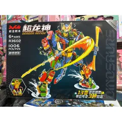 Hộp Lê Gô Lắp Ghép Mô Hình Robot 3602 - Bộ Đồ Chơi Giáo Dục 1006 Chi Tiết, Tính Sáng Tạo Cao Cho Trẻ Em