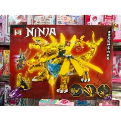 Xếp hình lắp ghép lê gô NINJA Rồng MG1050 gồm có 612 chi tiết