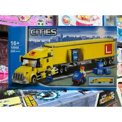 Hộp Lê Gô Lắp Ghép Mô Hình Xe Ô Tô 19068 - Bộ Đồ Chơi 298 Chi Tiết Tạo Dáng Sáng Tạo, Phát Triển Trí Tuệ Cho Trẻ Em