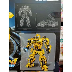 Hộp lê gô lắp ghép 2in1 mô hình Robot và xe ô tô 89271