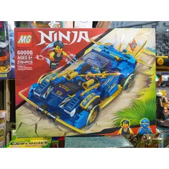 Hộp Lê Gô Lắp Ghép Mô Hình Xe Ô Tô NINJA 60006 - Đồ Chơi Giáo Dục Cho Trẻ Em, Phát Triển Tư Duy Sáng Tạo