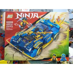 Hộp Lê Gô Lắp Ghép Mô Hình Xe Ô Tô NINJA 60006 - Đồ Chơi Giáo Dục Cho Trẻ Em, Phát Triển Tư Duy Sáng Tạo