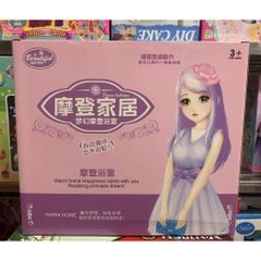 Hộp Búp bê Phòng Tắm Kèm Phụ Kiện - Đồ Chơi Trẻ Em Đầy Màu Sắc Phát Triển Tư Duy Sáng Tạo và Kỹ Năng Giao Tiếp
