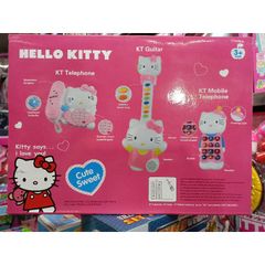 Hộp Đàn 3in1 Hello Kitty Cute Sweet - Đồ Chơi Âm Nhạc Có Đèn Phát Sáng cho Trẻ Em - Quà Tặng Ý Nghĩa