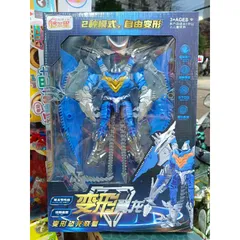 Mã KE-7 # Hộp đồ chơi lắp ghép Khủng Long có cánh biến hình thành Robot HERO RETURNS (giao màu ngẫu nhiên)