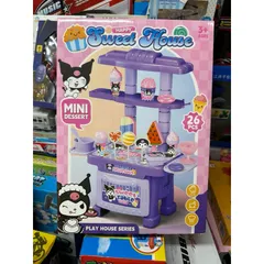 Mã 2016 - 261 / Hộp đồ chơi bàn bán kem và kẹo HAPPY SWEET HOUSE