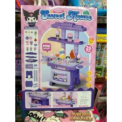 Mã 2016 - 261 / Hộp đồ chơi bàn bán kem và kẹo HAPPY SWEET HOUSE